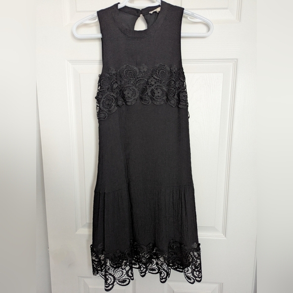 NWOT Rebellion Women's (Size Medium) Black Lined Sleeveless Dress - Picture 1 of 12